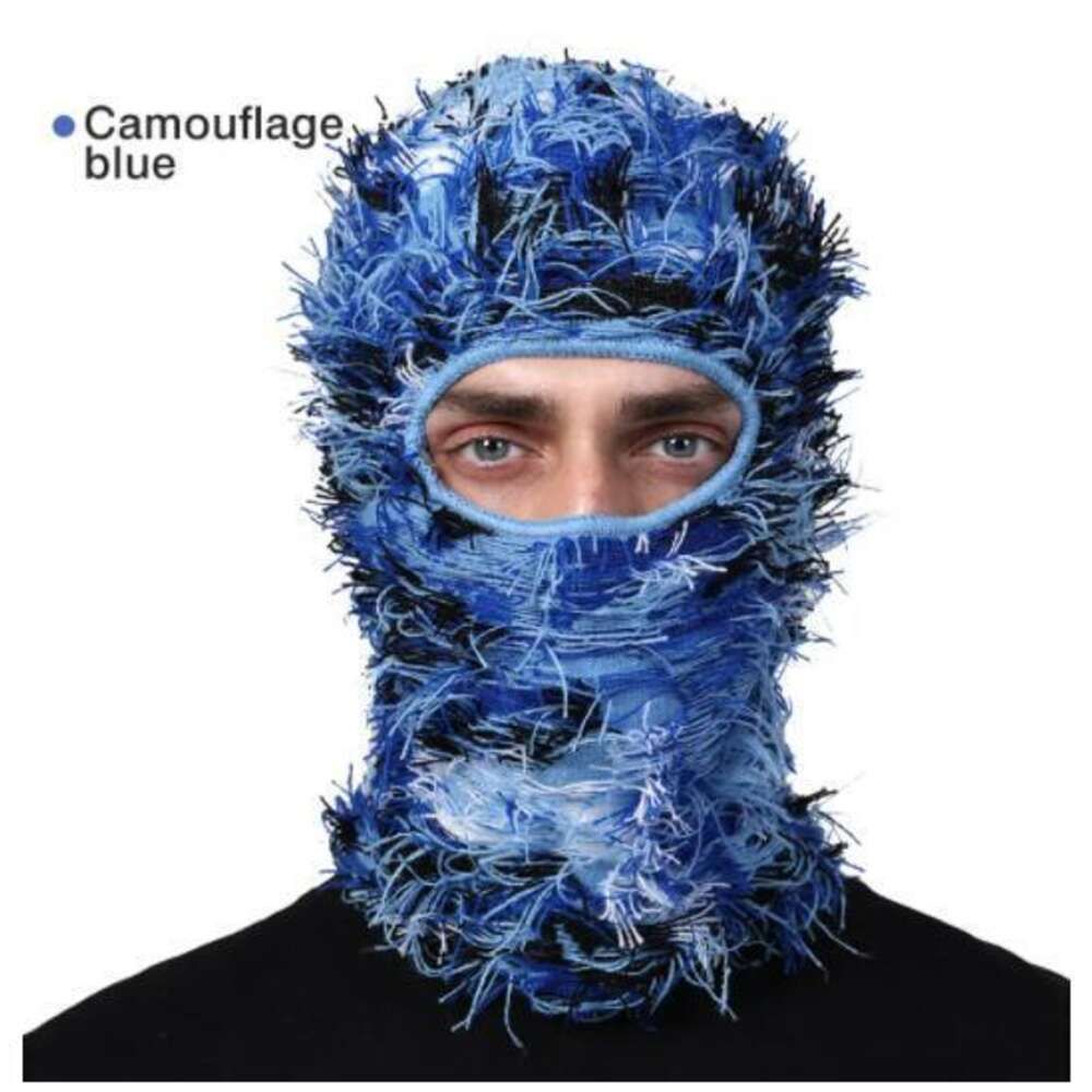 Camouflage blue