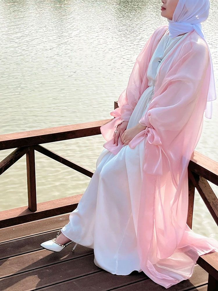 Pink Abaya-1pcs s