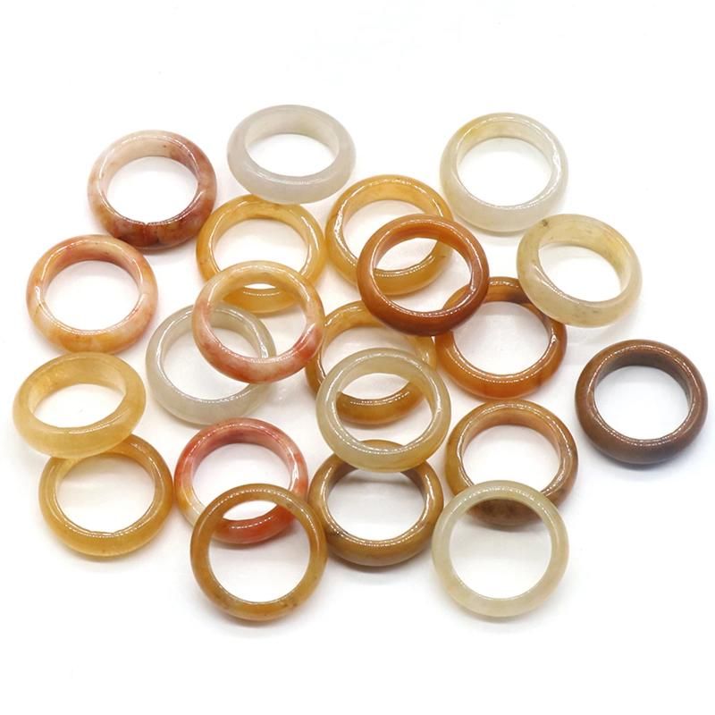 22-24mm 16-17mm Yellow Jade