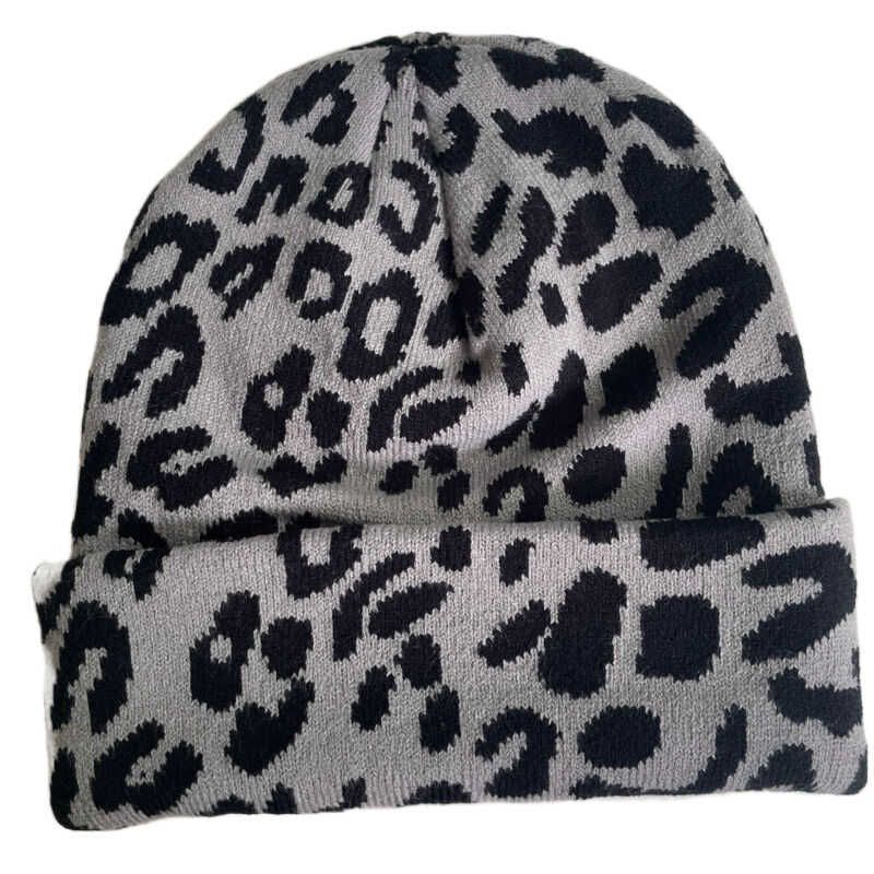 leopard print style - gray