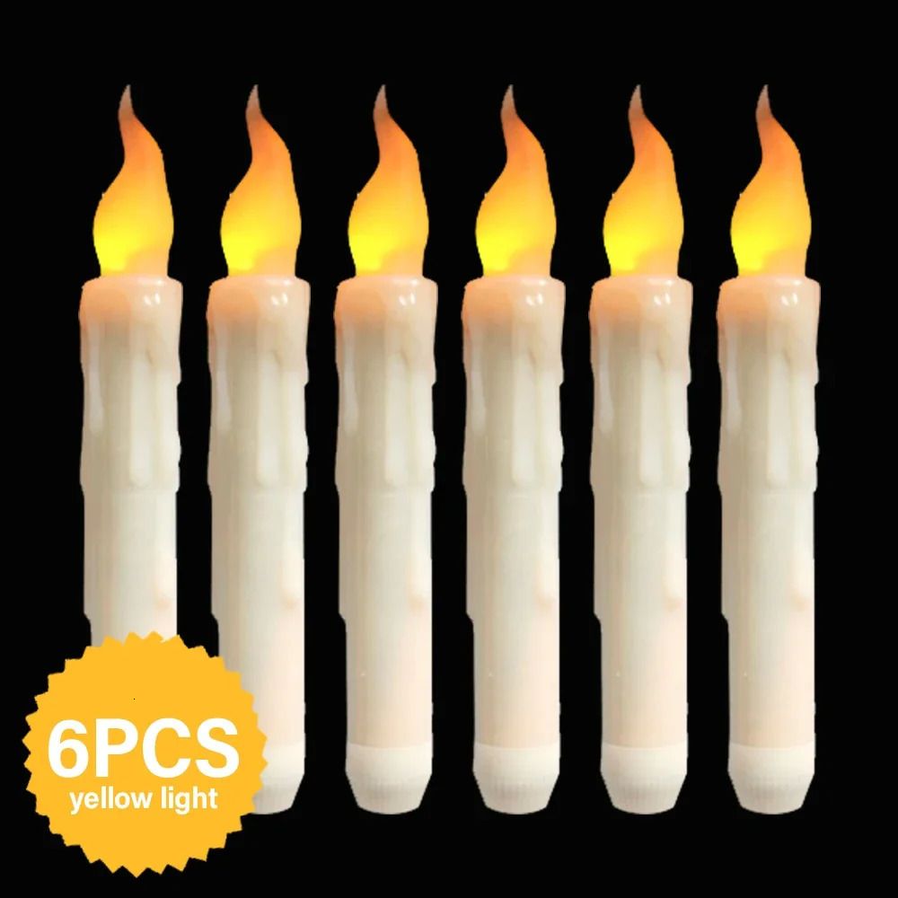 Conjunto de 6 velas apenas