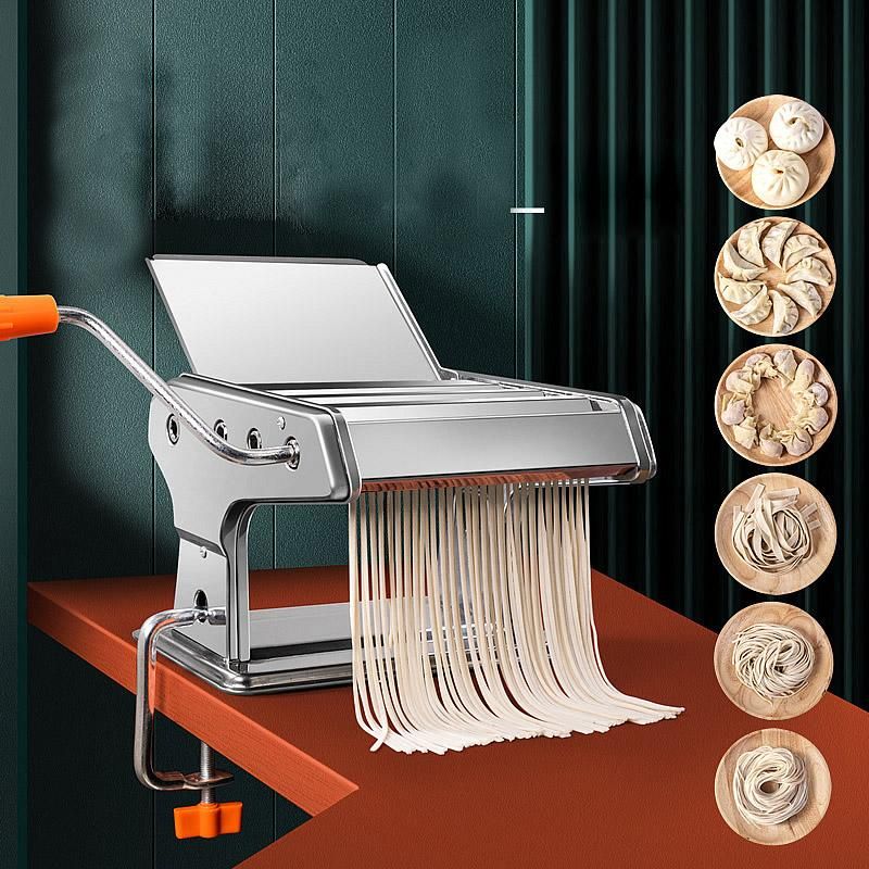 Manual Pasta Maker Stainless Steel Noodle Press Cut, Sheeter, Ravioli,  Dumplings, Shell Tools Easy To Use For Homemade Linguine & Spaghetti Makers  From Eh7b, $108.19