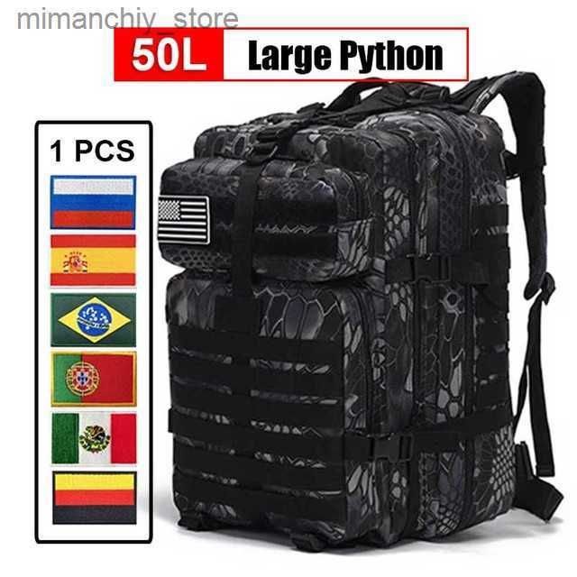 50l schwarze Python