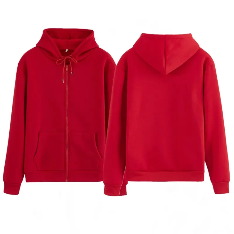 Red- (Zip Up)