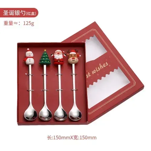 4PCS-Sliver Spoon