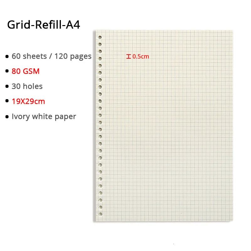 Grid Refill A4