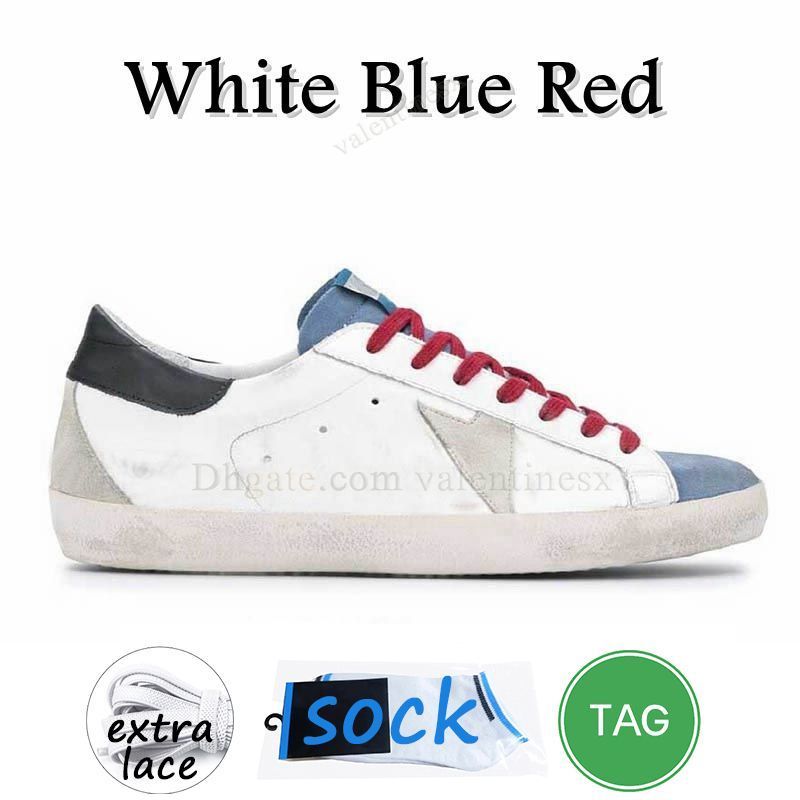 A04 White Blue Red