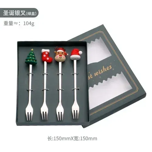 4PCS-Sliver Fork