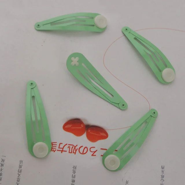 mint green hairpins