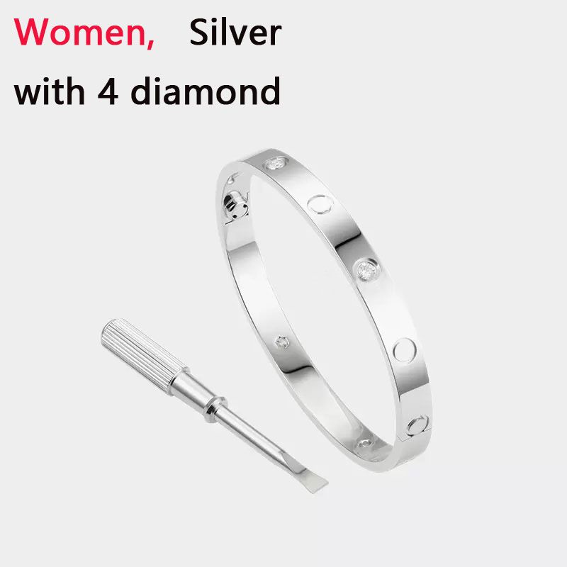 women silver diamond