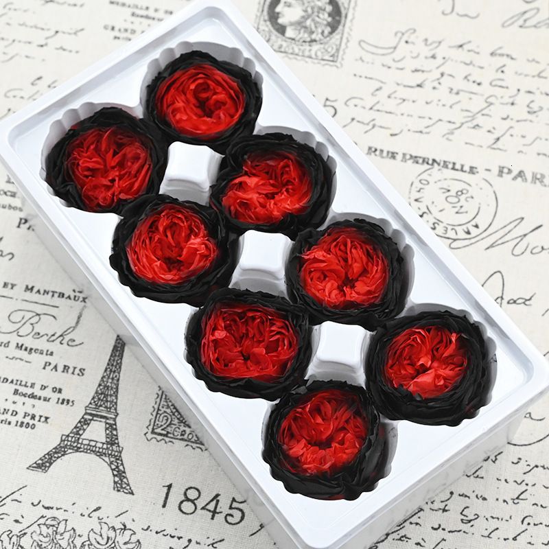 AO4-5 Black Border Red Hearts (8 per