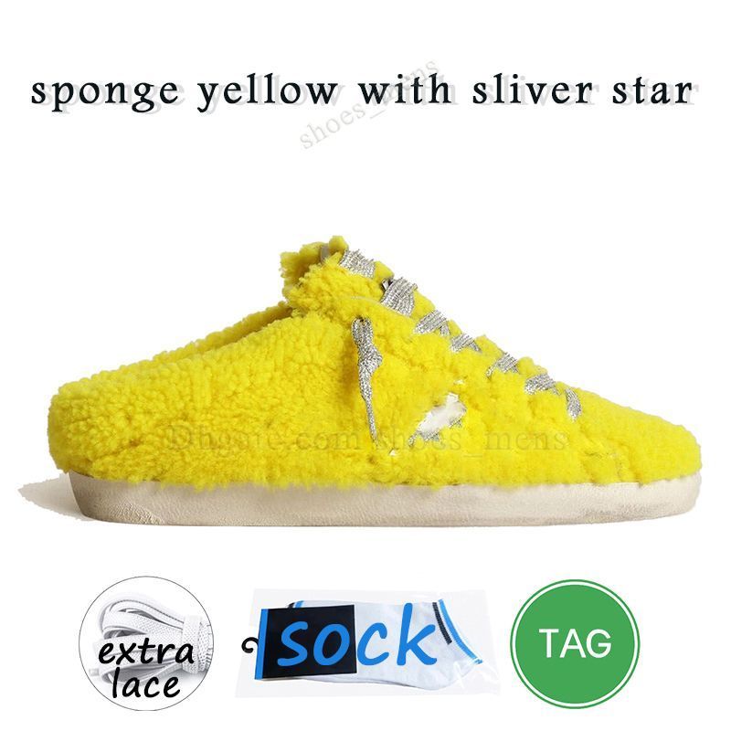 A5 sponge yellow with sliver star