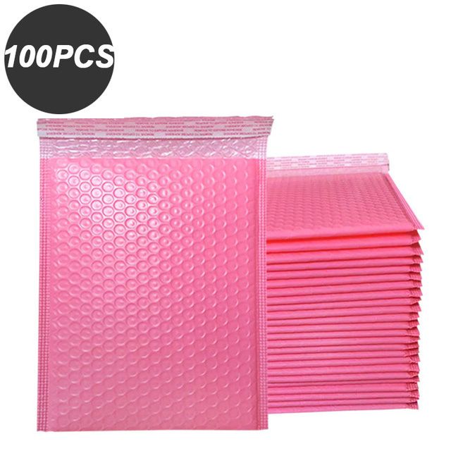 Pink 100pcs-11x15cm