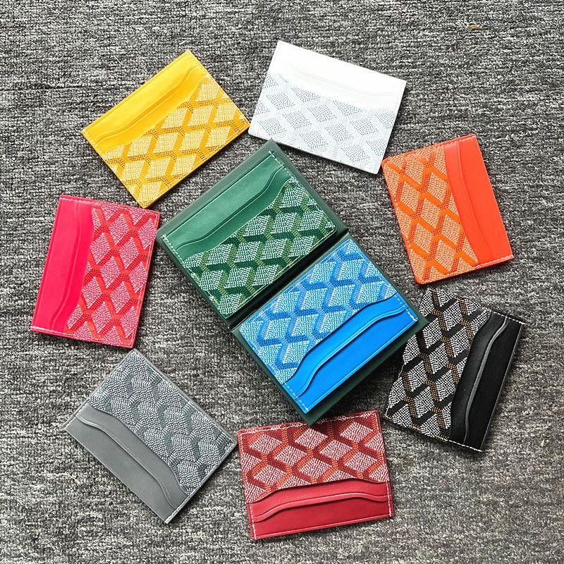 5A Quality Genuine Leather Coin And Card Pouch Gy Designer Card