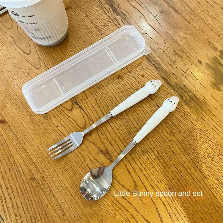 Rabbit fork spoon