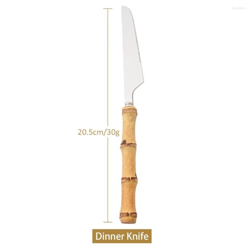 Cuchillo para la cena de plata