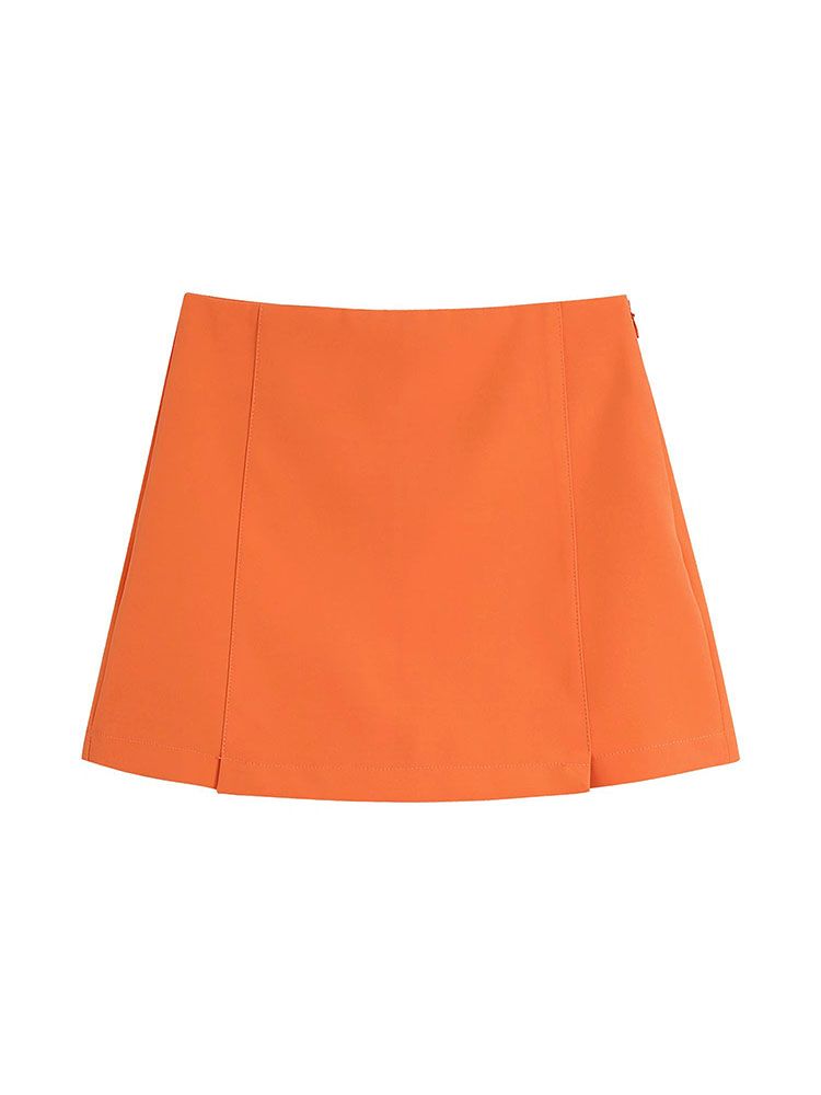 Orange skirt