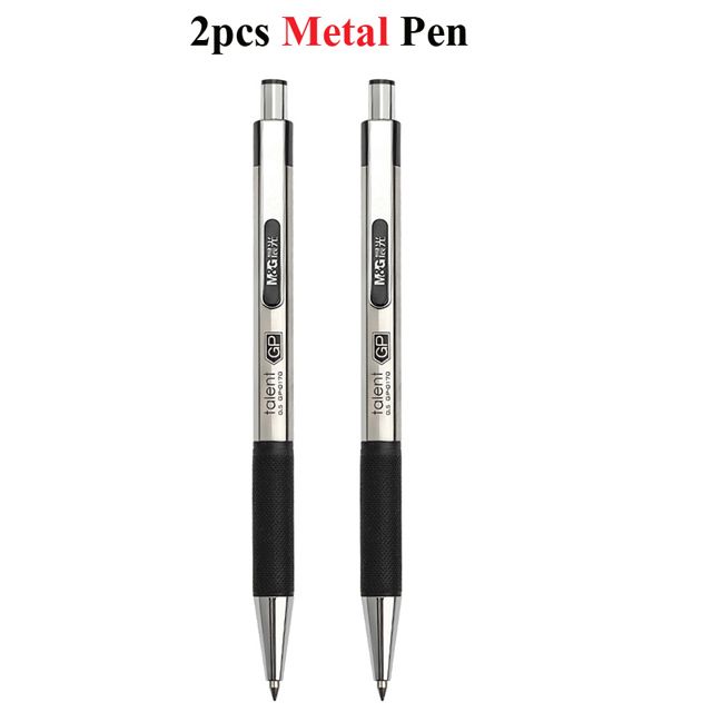 Penna metallica da 2 pezzi