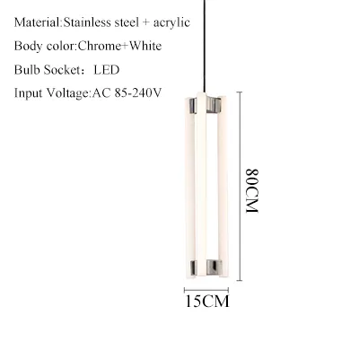 D15XH80CM KINA KINA VARM VIT 3000K