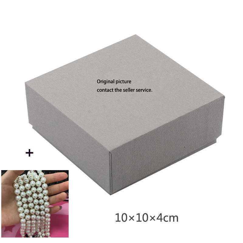 Argent avec box-10-11mm-40cm