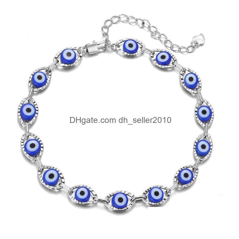 Blue Silver Bracelet