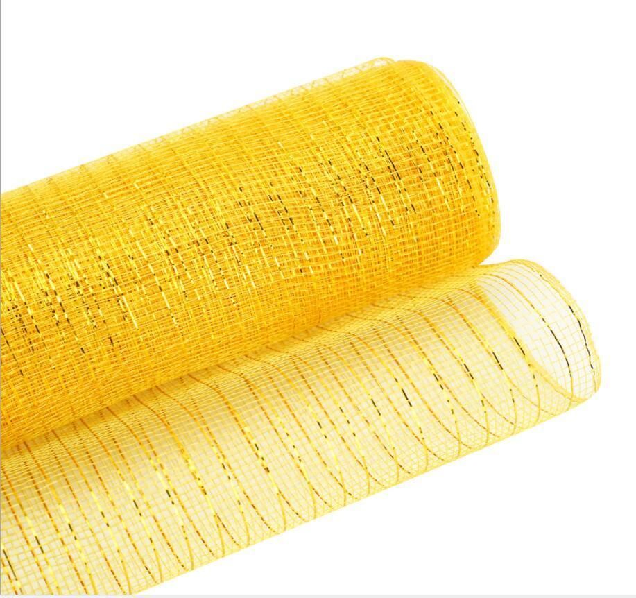 Lt Gold with Gold-26cm x 10 Yards