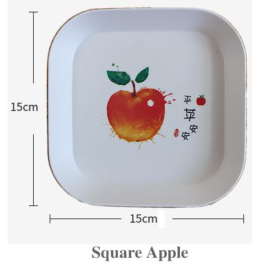 15cm square apple