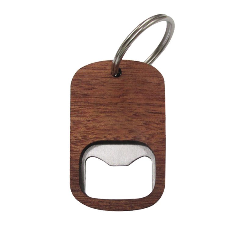 plain opener keychain