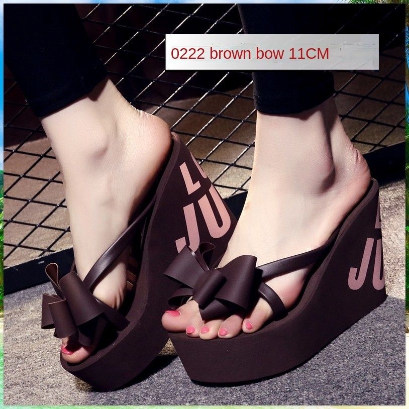 0222Brown Bow11cm
