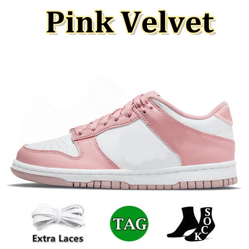 36-45 Pink Velvet