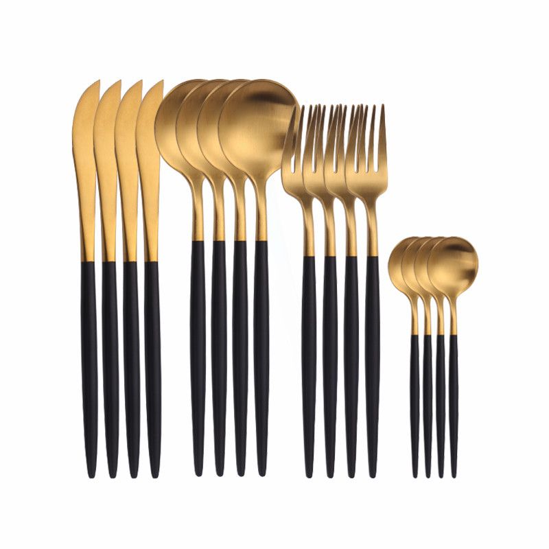 Oro nero 16pcs