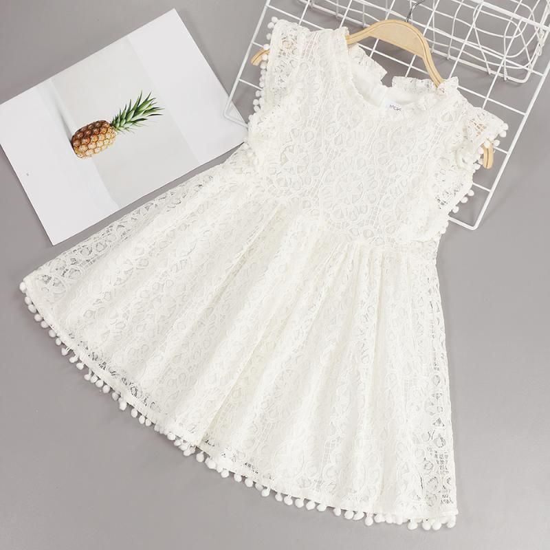 White Tassel Dress