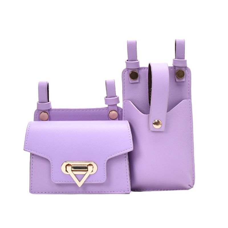 B пурпурная сумка талии