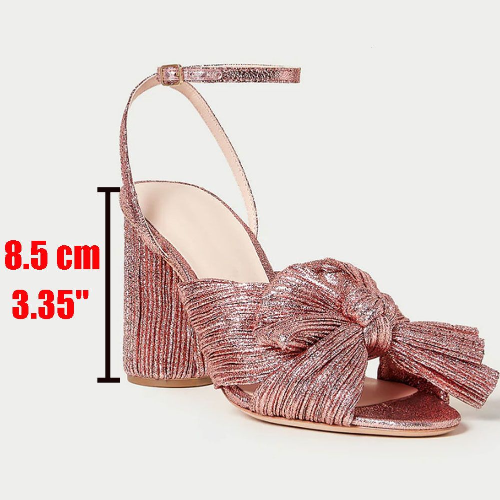 pink 8.5cm heels