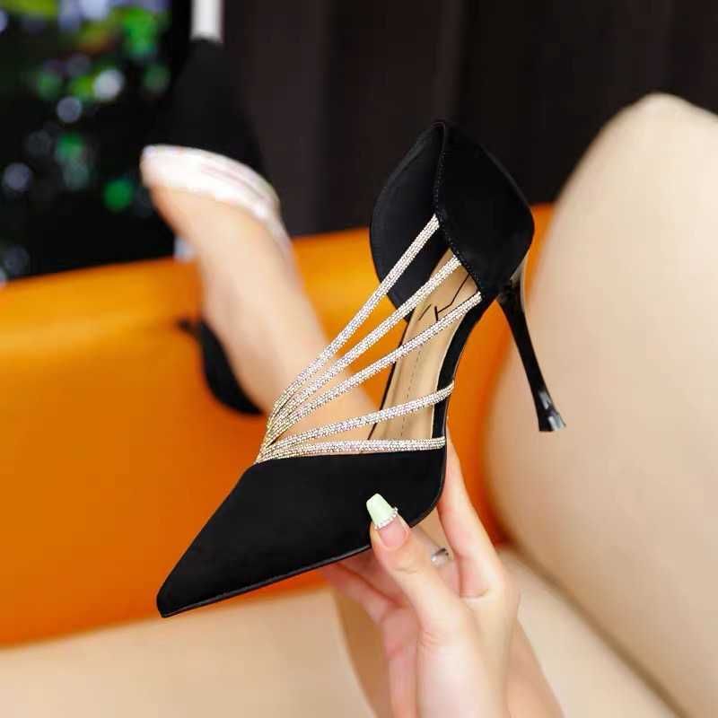 6cm heel black