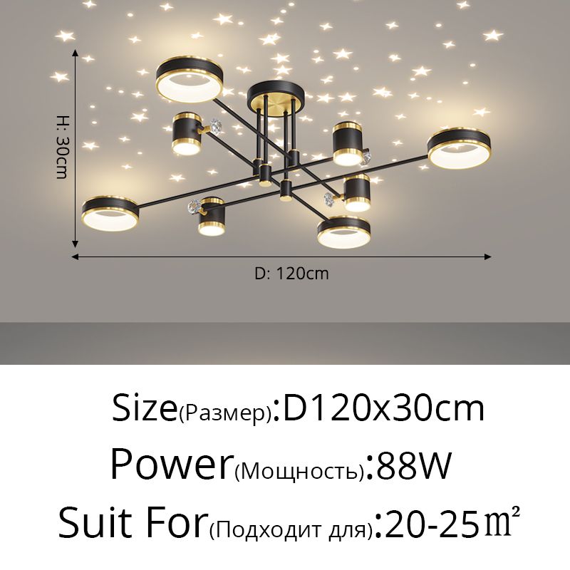 Un noir 3 couleurs Dimmable