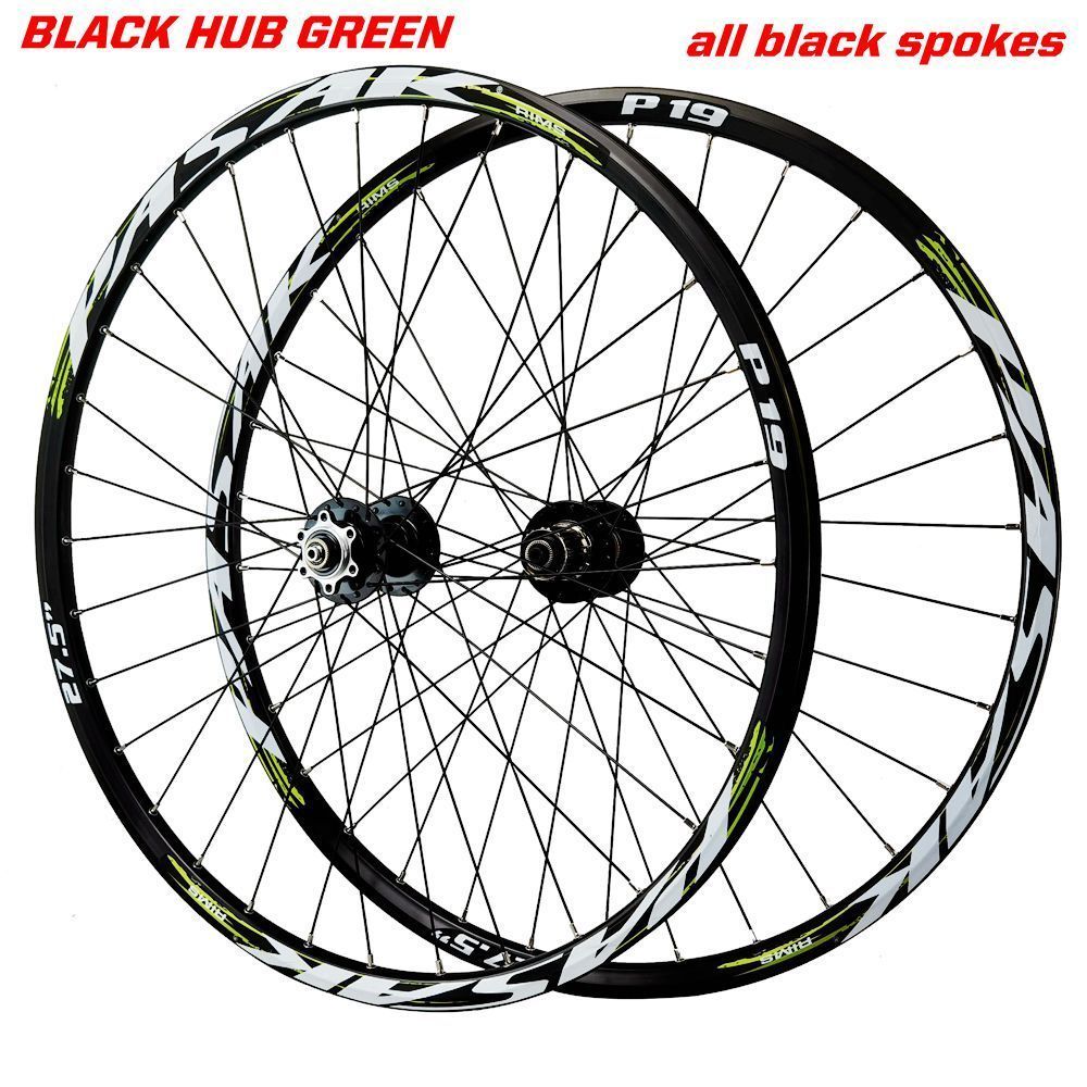 27.5black Hub Green