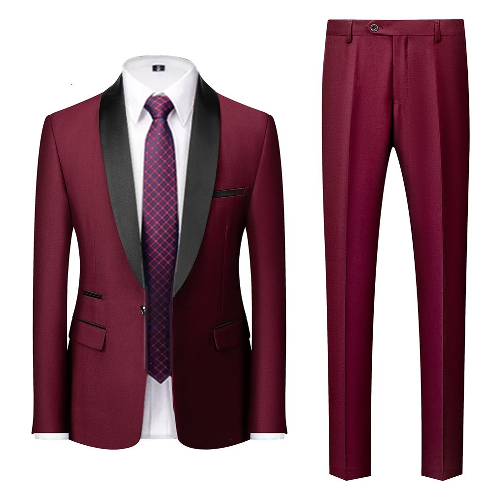 2 datorer Set Wine Red