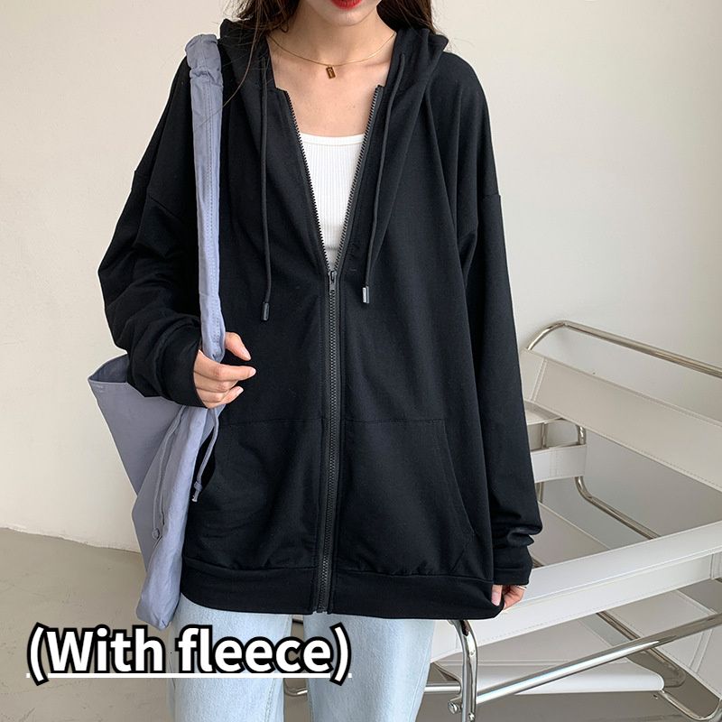 black (with fleece)