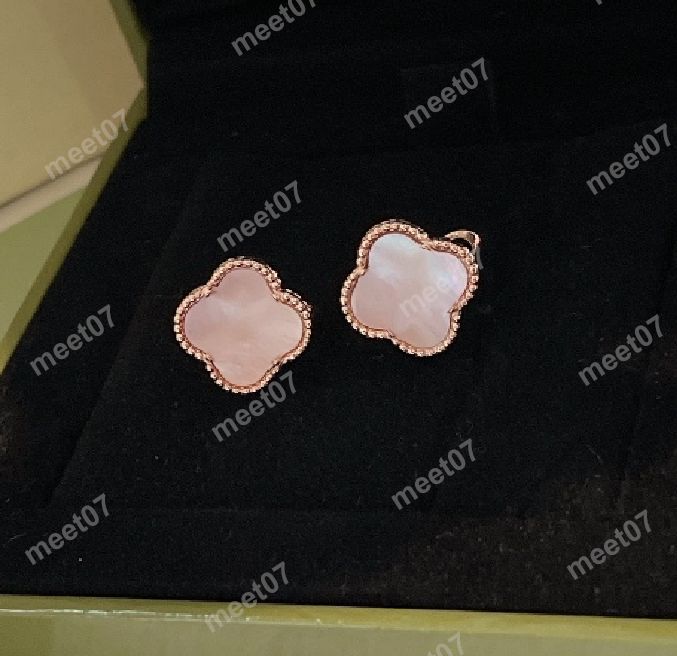 Pink Rose Gold Earring
