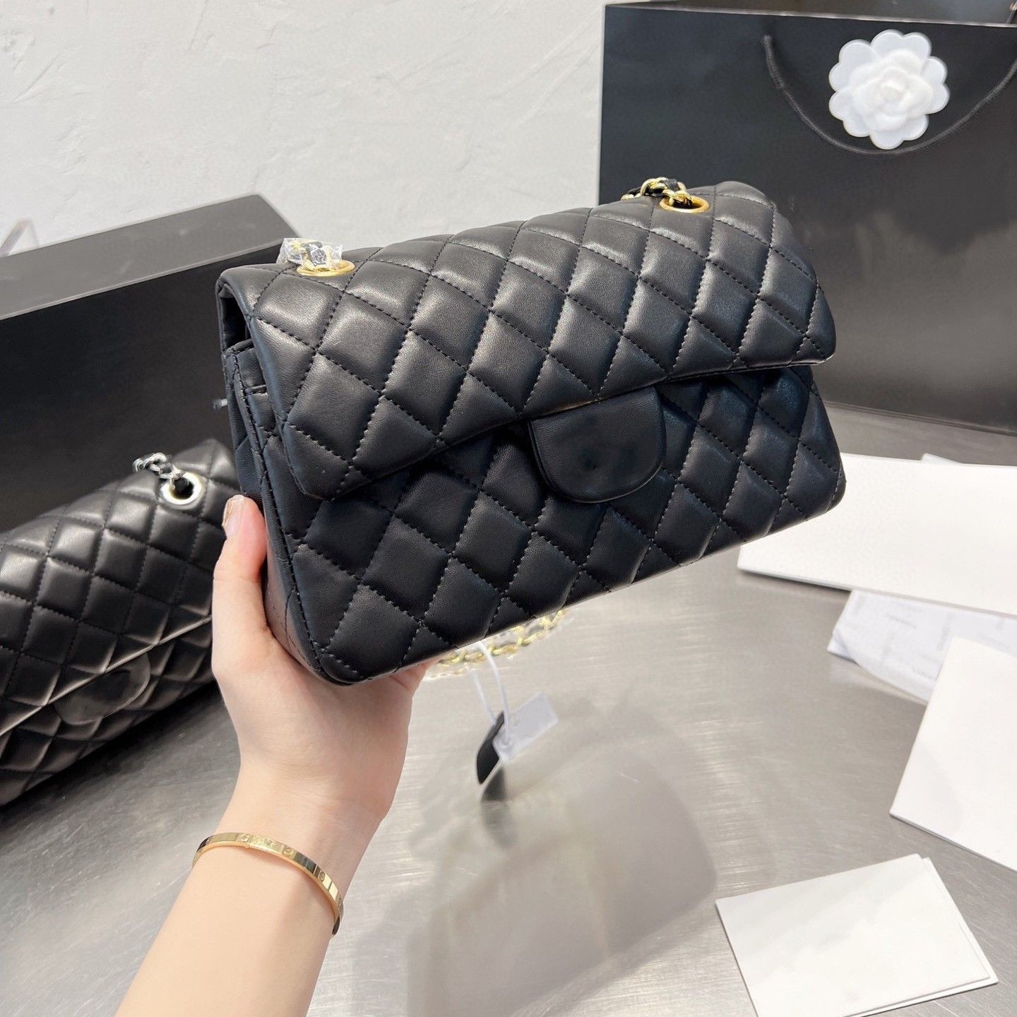 Luxury Designer Tote Bag For Women Classic Clutch Flap Handbag