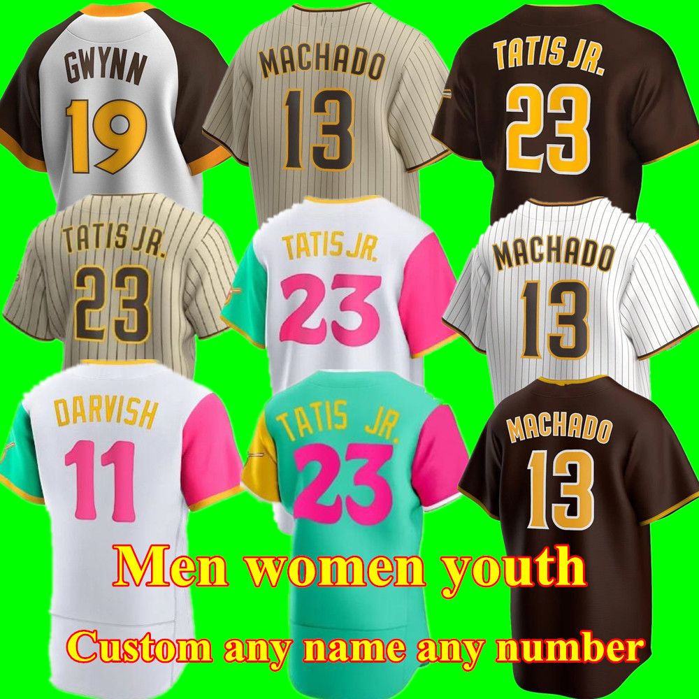 2023 Custom San City Connect Baseball Jersey Men Women Youth Diego 23  Fernando Tatis Jr. 13 Manny Machado 2 Xander Bogaerts Juan Soto Joe  Musgrove Stitch Jersey From Zx1119, $35.19
