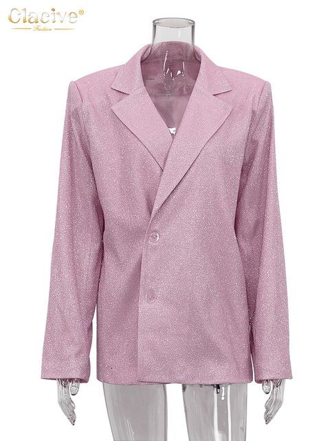 Roze blazer