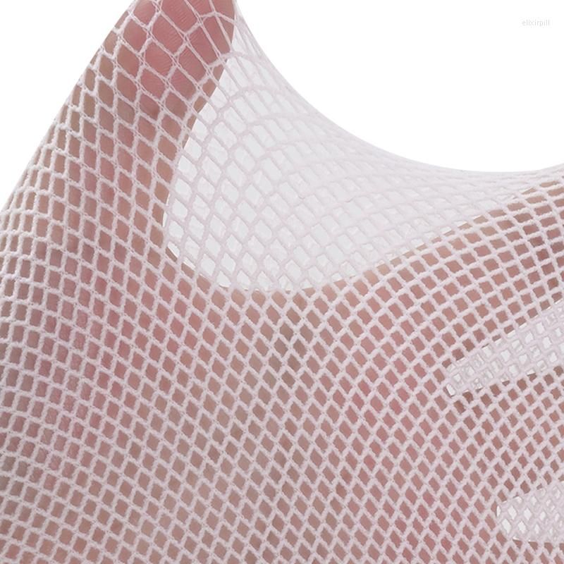 white mesh tights