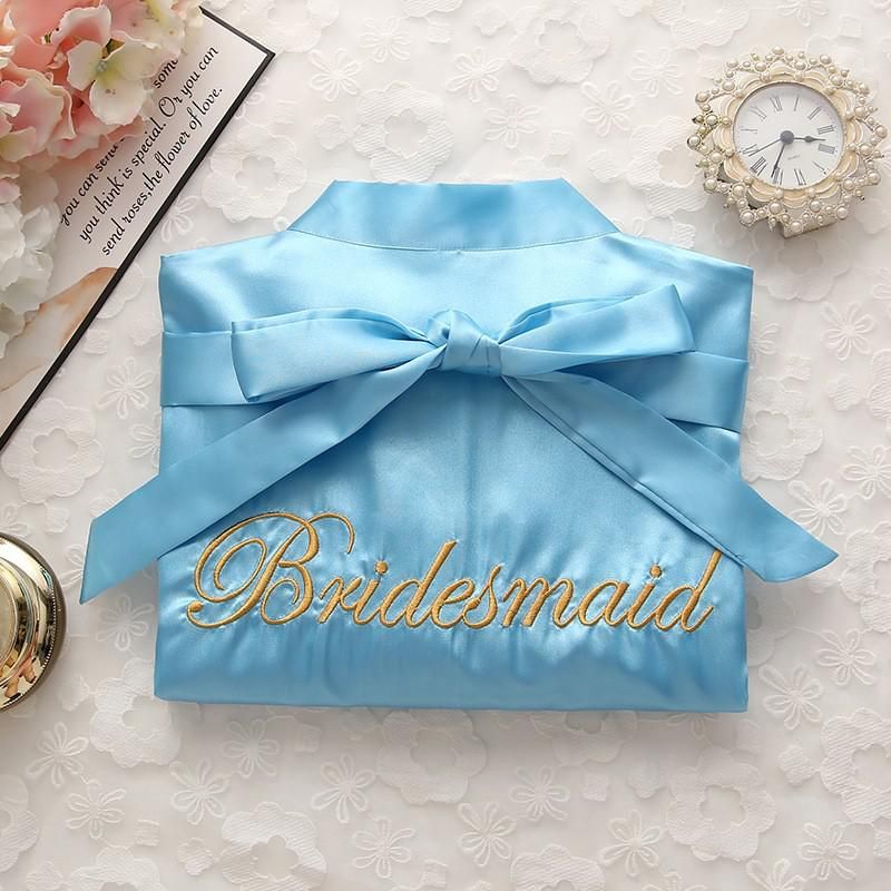 Sky Blue Bridesmaid