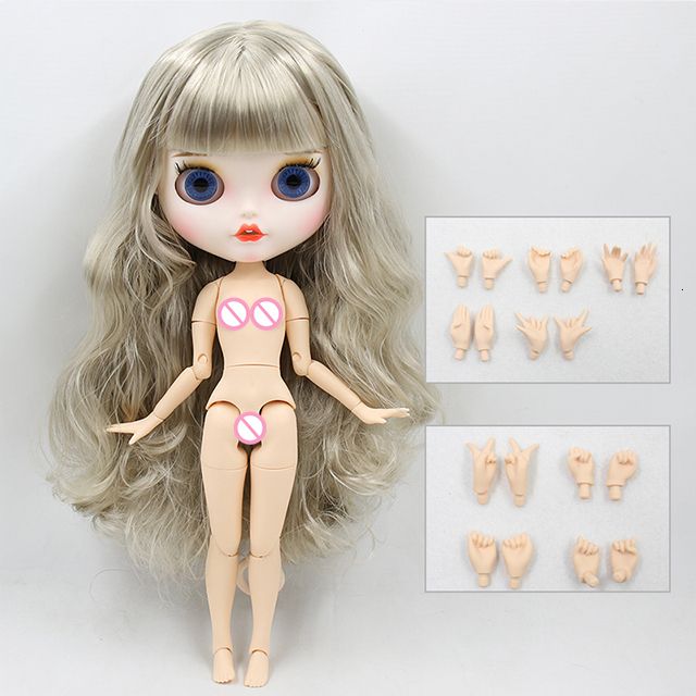 White Matte Face-30cm höjd Doll15