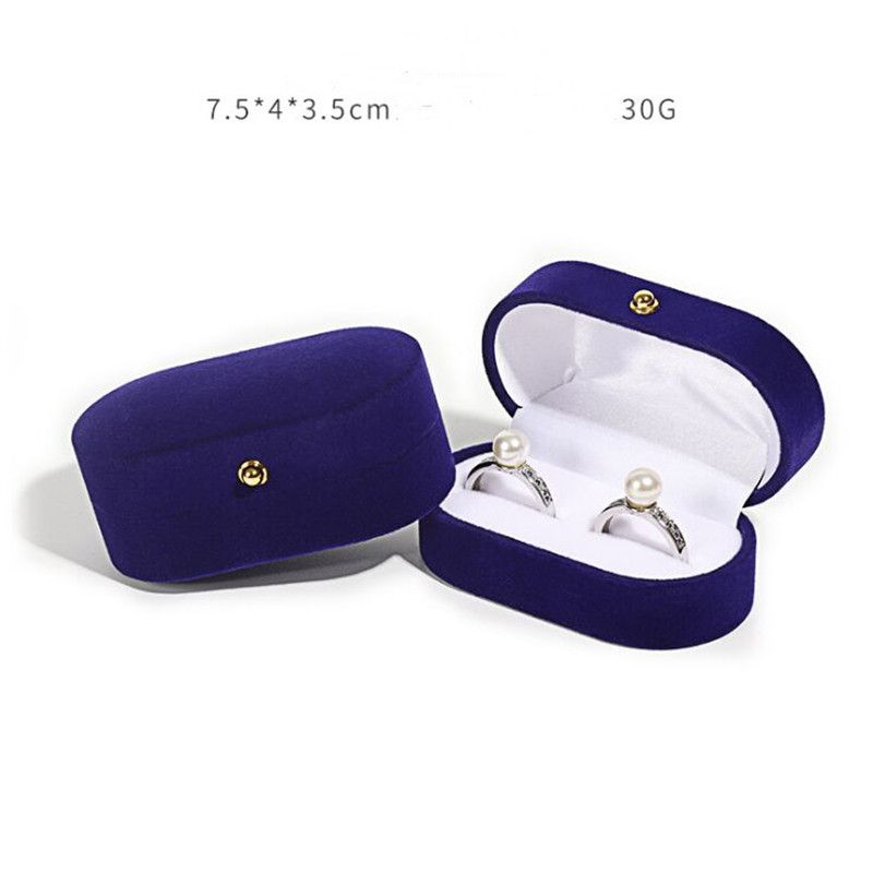 Navy Bule Paar Ring