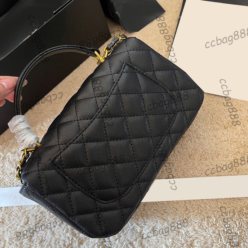 CC Bag Shoulder Bags Womens Classic Mini Flap Quilted Black Bag