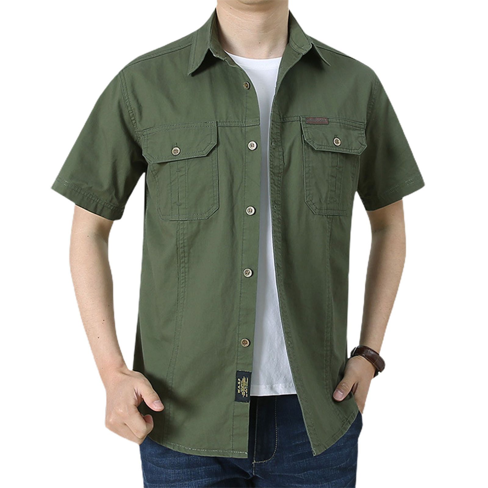 green short sleeve