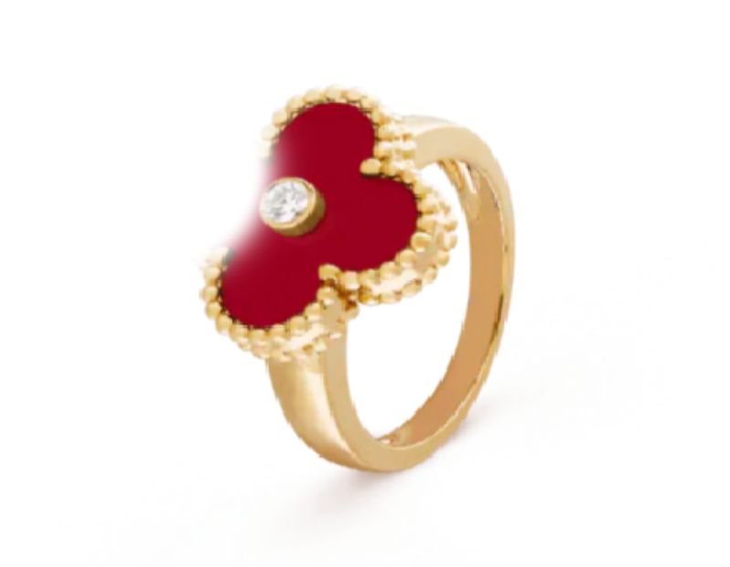 clover red (gold)
